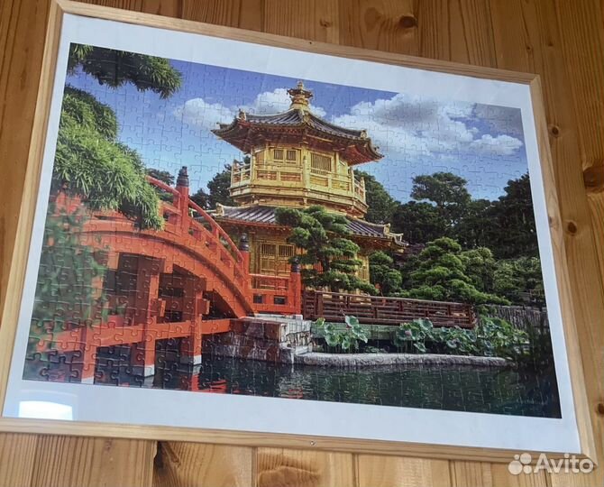 Собираю пазлы на заказ 500деталей