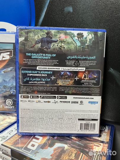 Star wars outlaws ps5 диск