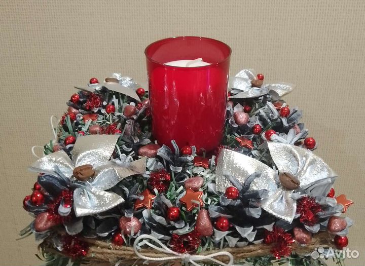 Подсвечник ручная работа