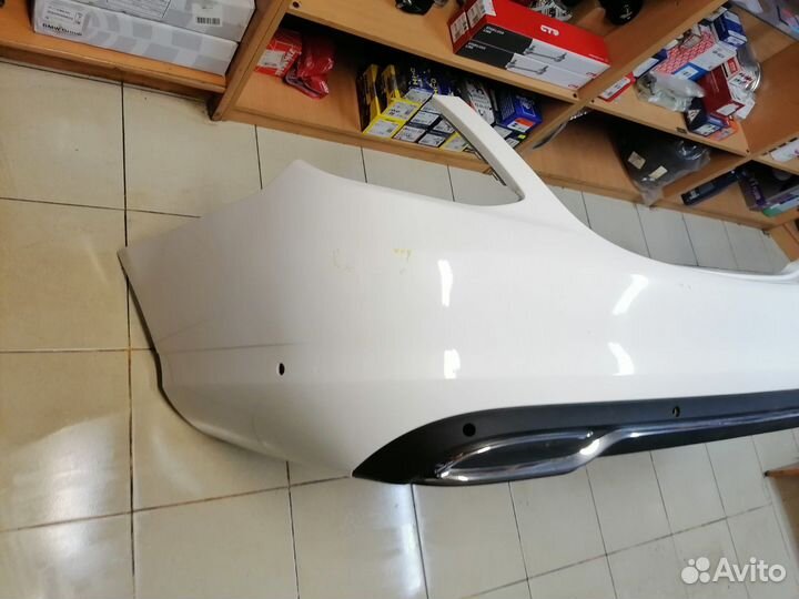 Бампер задний Mercedes C W205 2014-2018