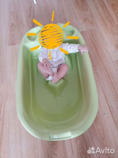 Ванночка для купания анатомическая