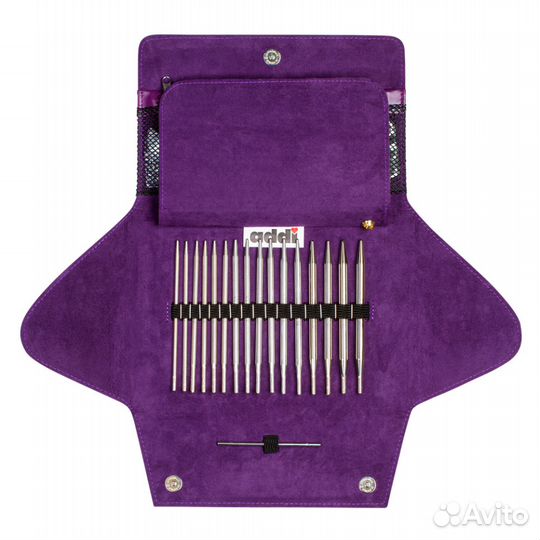 Спицы адди, набор addi click, носочные Crasy Trio