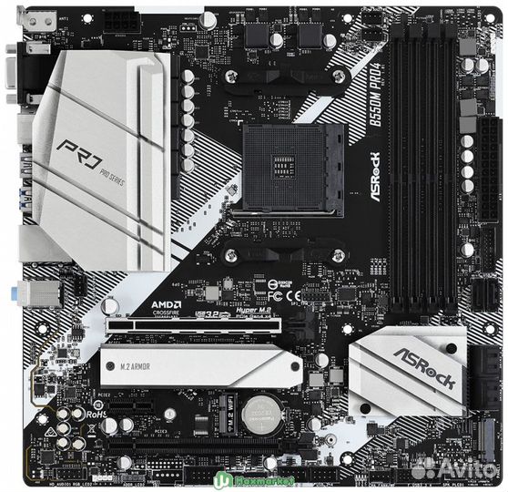 Материнская плата Asrock B550M Pro4