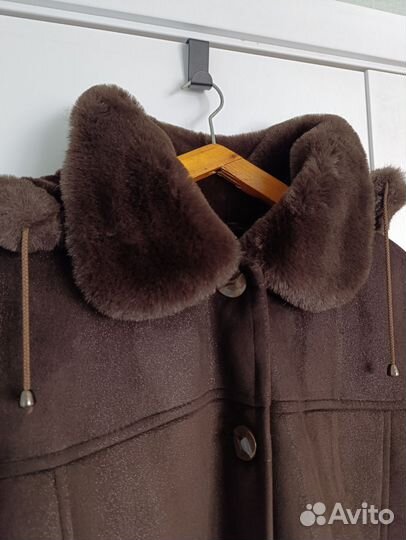 Дубленка женская 60 размер