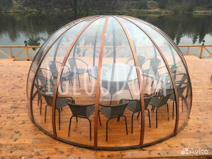 Беседка для глэмпинга