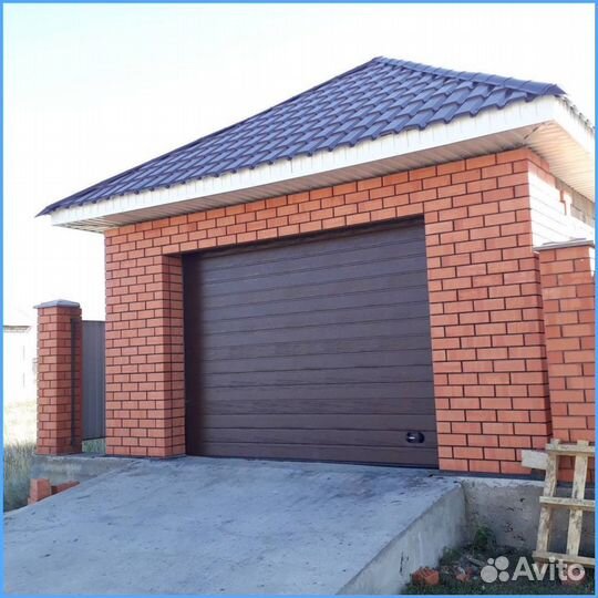 Автоматические секционные гаражные ворота