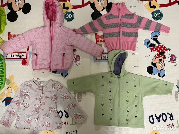 Вещи на девочку 3-4года пакетом