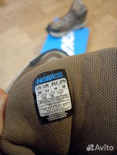 Кроссовки hoka anacapa MID GTX 27см