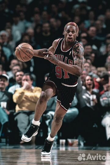 Champion NBA джерси Dennis Rodman Chicago Bulls