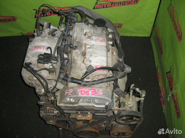 Двигатель (двс) FP-DE mazda capella