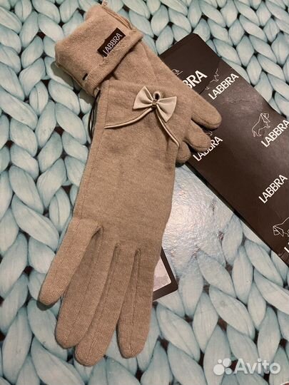 Перчатки женские новые трикотаж