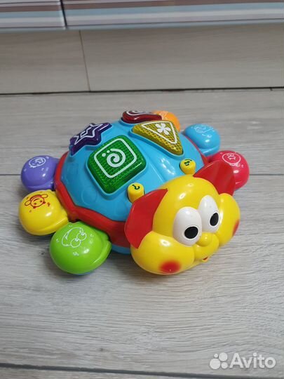 Игрушка музыкальная гусеница / умный жук