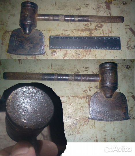 Ложка-заварник. Ключ. Нож. Замочек