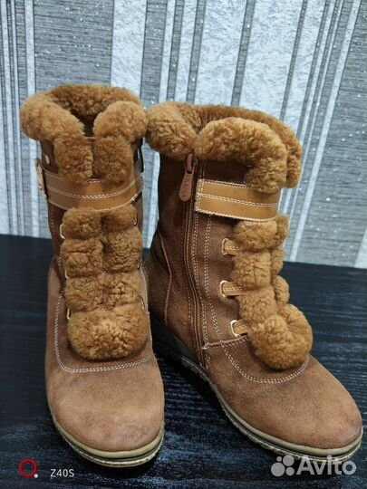 Полусапоги женские зимние35 размер