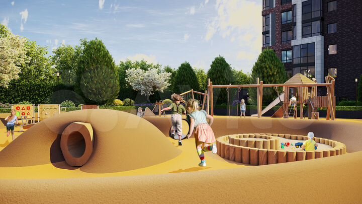 3-к. квартира, 77,1 м², 3/15 эт.