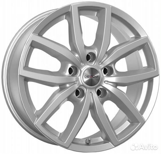 R17 5x114,3 7,5J ET47 D67,1 Dezent TE silver