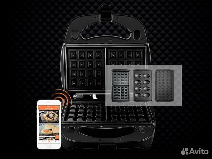 Новый умный мультипекарь Redmond 658 + 7 панелей