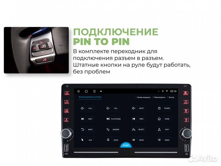 Магнитола Hyundai SantaFe 2 LTE CarPlay 4/32гб