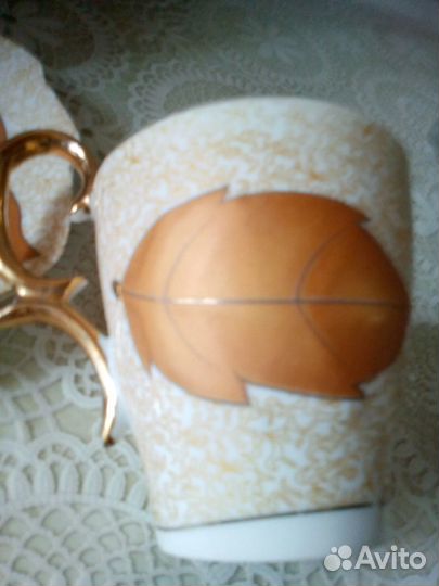 Чайный сервис плюс бокалы для напитков