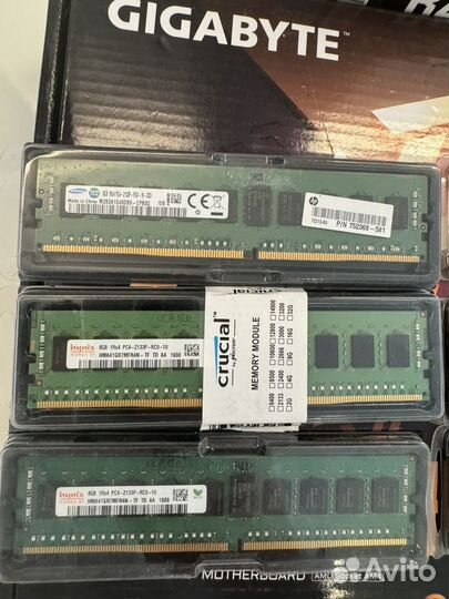 Оперативная память ddr4 8gb ecc reg