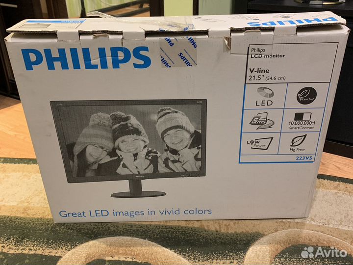 Монитор Philips v line 223v5