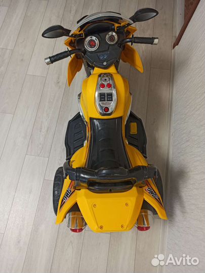 Детский мотоцикл на аккумуляторе бу