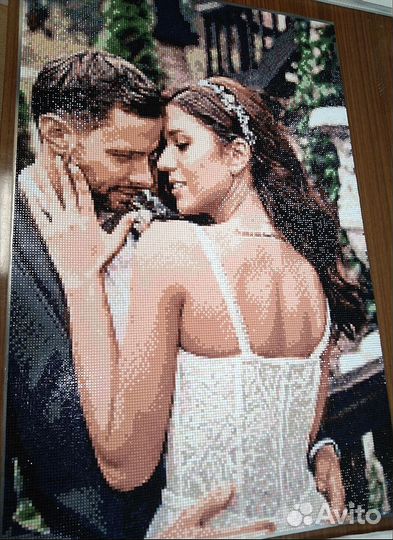 Алмазная мозаика по фото - производство