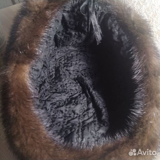 Шапка норковая