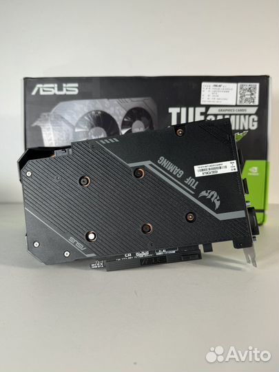 Видеокарта asus TUF gaming GTX1660TI 6G идеал