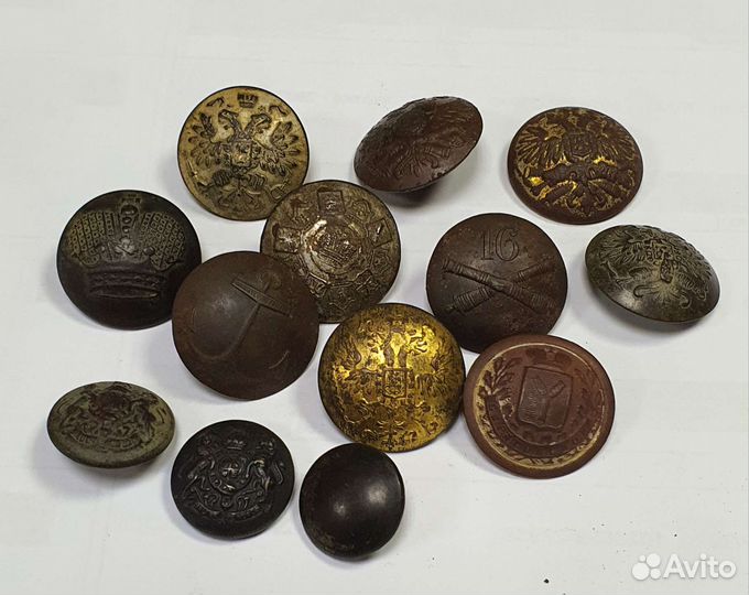 Старинные пуговицы