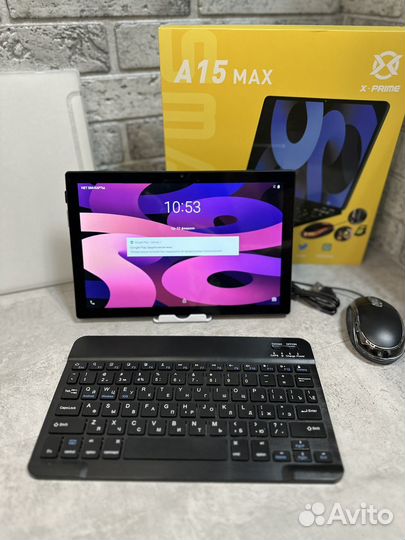 Планшет с клавиатурой X - Prime A15 Max 6/128 gb