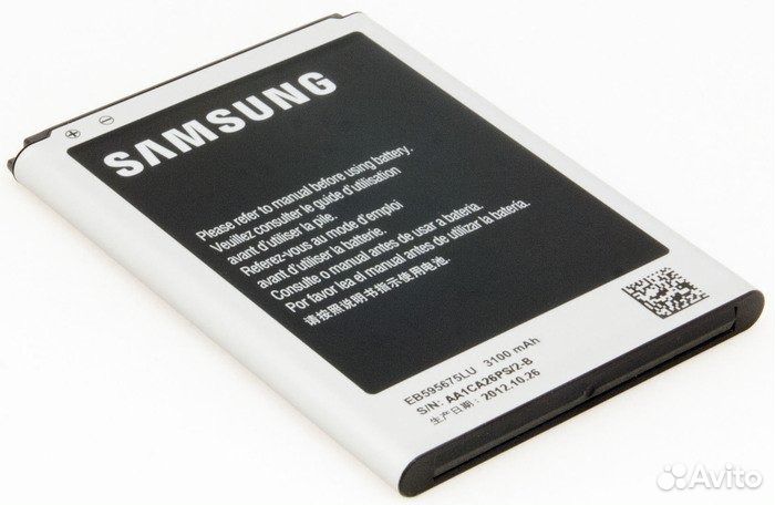 Аккумулятор samsung Galaxy Note II GT-N7100