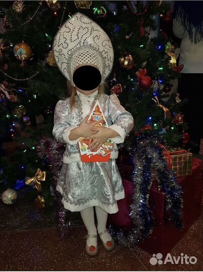 Костюм снегурочки для девочки