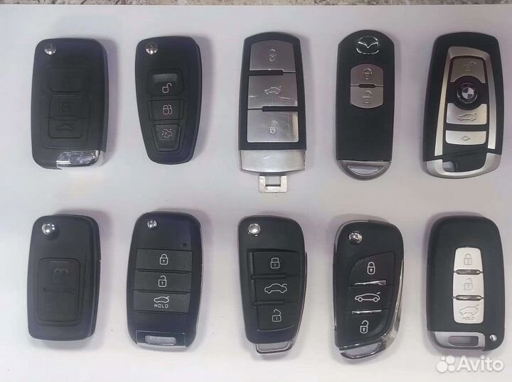 Изготовление автомобильных ключей с чипом выезд