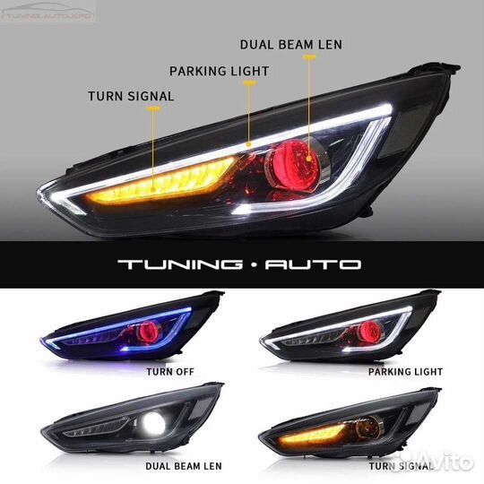 Фары Ford Focus LED Z0712