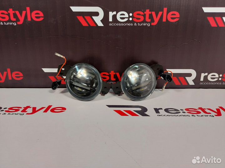 Туманки Nissan 2 уха 2 режима LED N2616