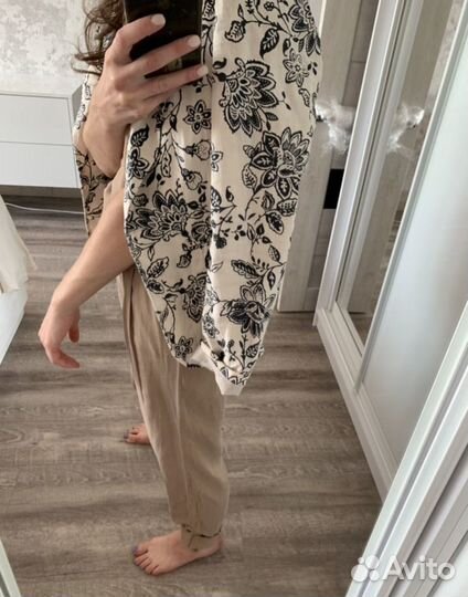 Пиджак жакет лен