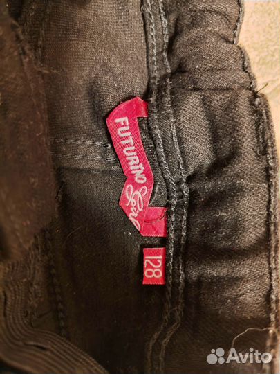 Джинсы 128 для девочки