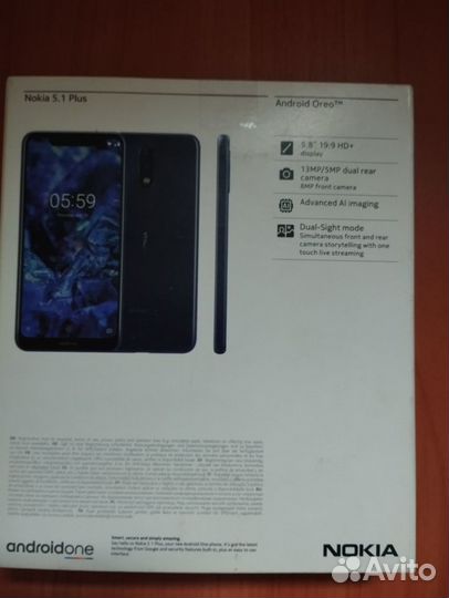 Nokia 5.1 Plus Android One, 3/32 ГБ