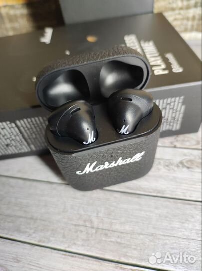 Беспроводные наушники Marshall Minor 3, черные EAC