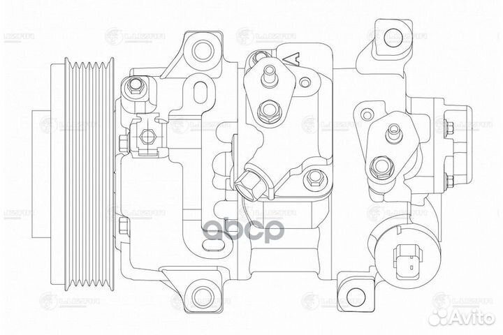 Компрессор кондиц. для а/м Toyota Corolla
