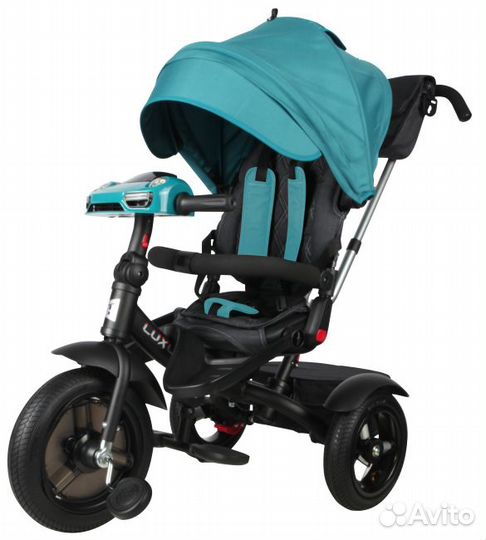 Велосипед-коляска Luxury изумруд 2023