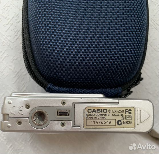 Фотоаппарат Casio EX-Z50, сумка для фотоаппарата