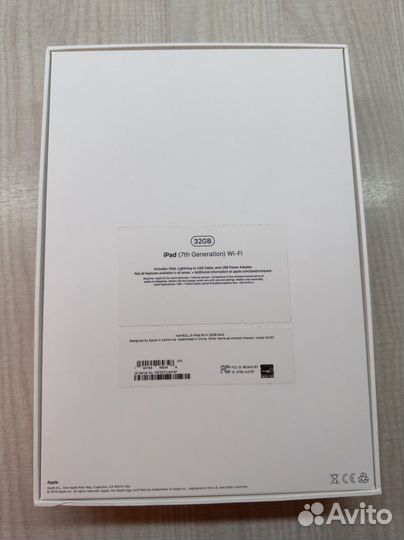 iPad (7 поколения) 2019 WI-FI 32GB