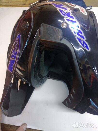 Шлем кроссовый shark бу, sixsixone б/у