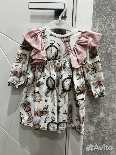 Платье для девочки 86 92
