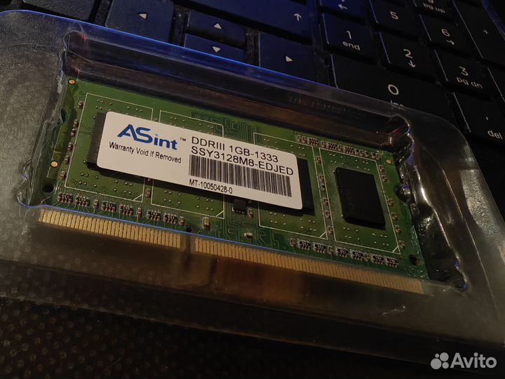 Оперативная память ddr3 для ноутбука 2gb и 1gb