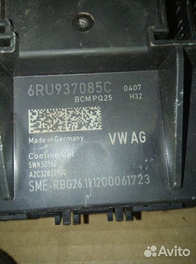 Блок комфорта Volkswagen Polo седан CFN 2013