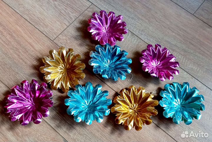 Ёлочные игрушки ссср/ГДР/Снегурочка/Снежинки