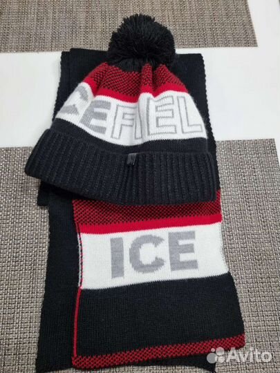 Комплект шапка и шарф для мальчика